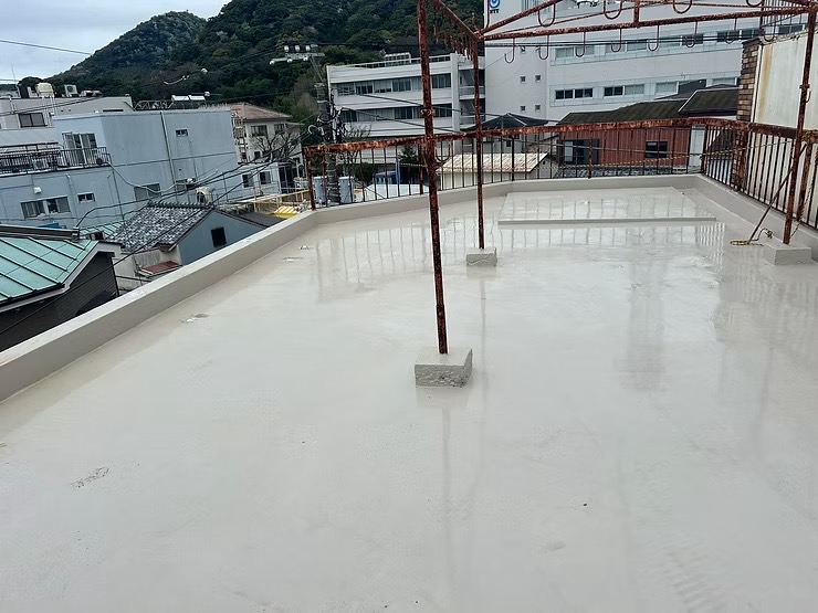 屋上手摺作成 施工前